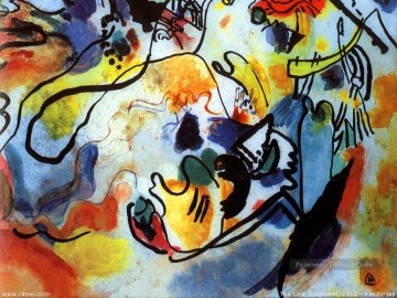 Le dernier jugement Wassily Kandinsky Peinture à l'huile